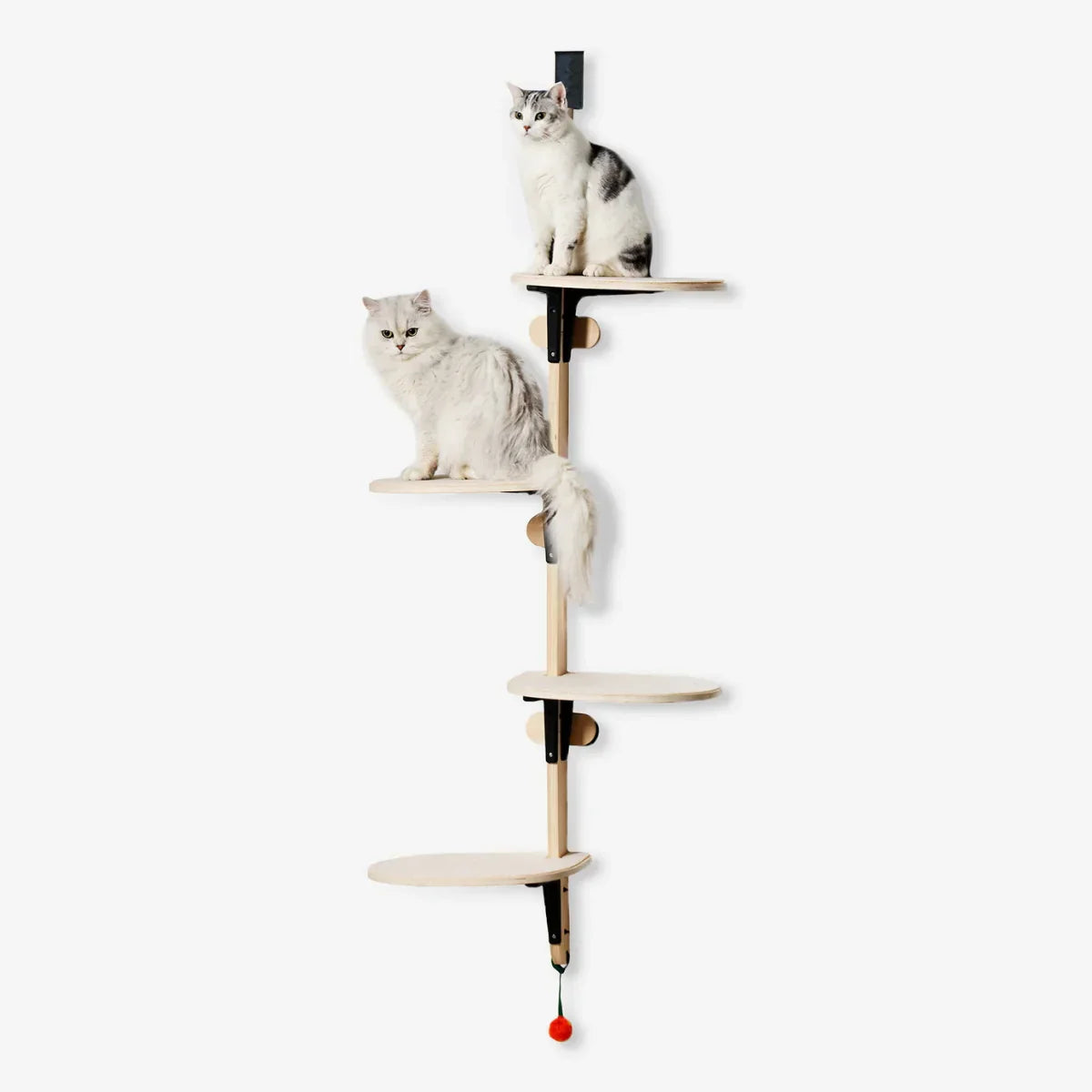 Soft Padded Cat Climbing Frame Multi-Level Door Hanging Cat Tower