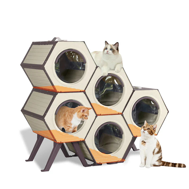 Weatherproof Heated Cat House