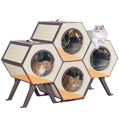 Weatherproof Heated Cat House