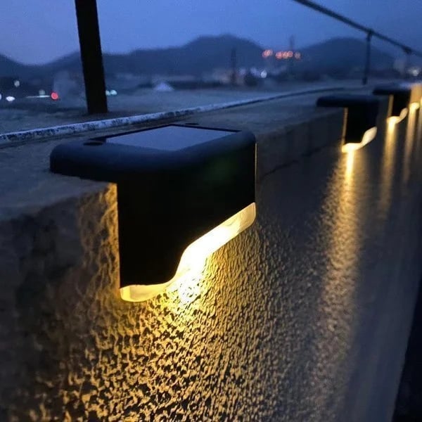 LED Solar Lamp Path Staircase Outdoor Waterproof Wall Light🔥BUY MORE SAVE MORE